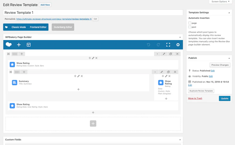 Ultimate Reviewer là một plugin WordPress đánh giá sao cao cấp có sẵn trên CodeCanyon.