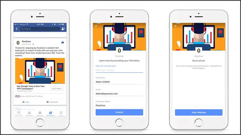 Các loại hình Quảng Cáo Facebook phổ biến