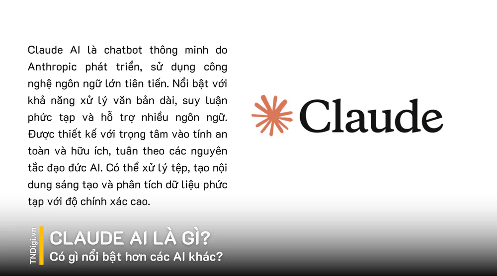 Claude AI là gì Có gì nổi bật hơn các AI khác