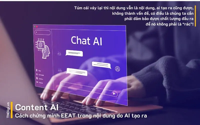 Content AI Cách chứng minh EEAT trong nội dung do AI tạo ra