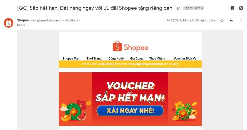 Email quảng cáo