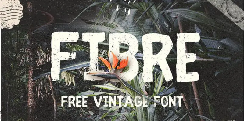 Fibre – Vintage Font