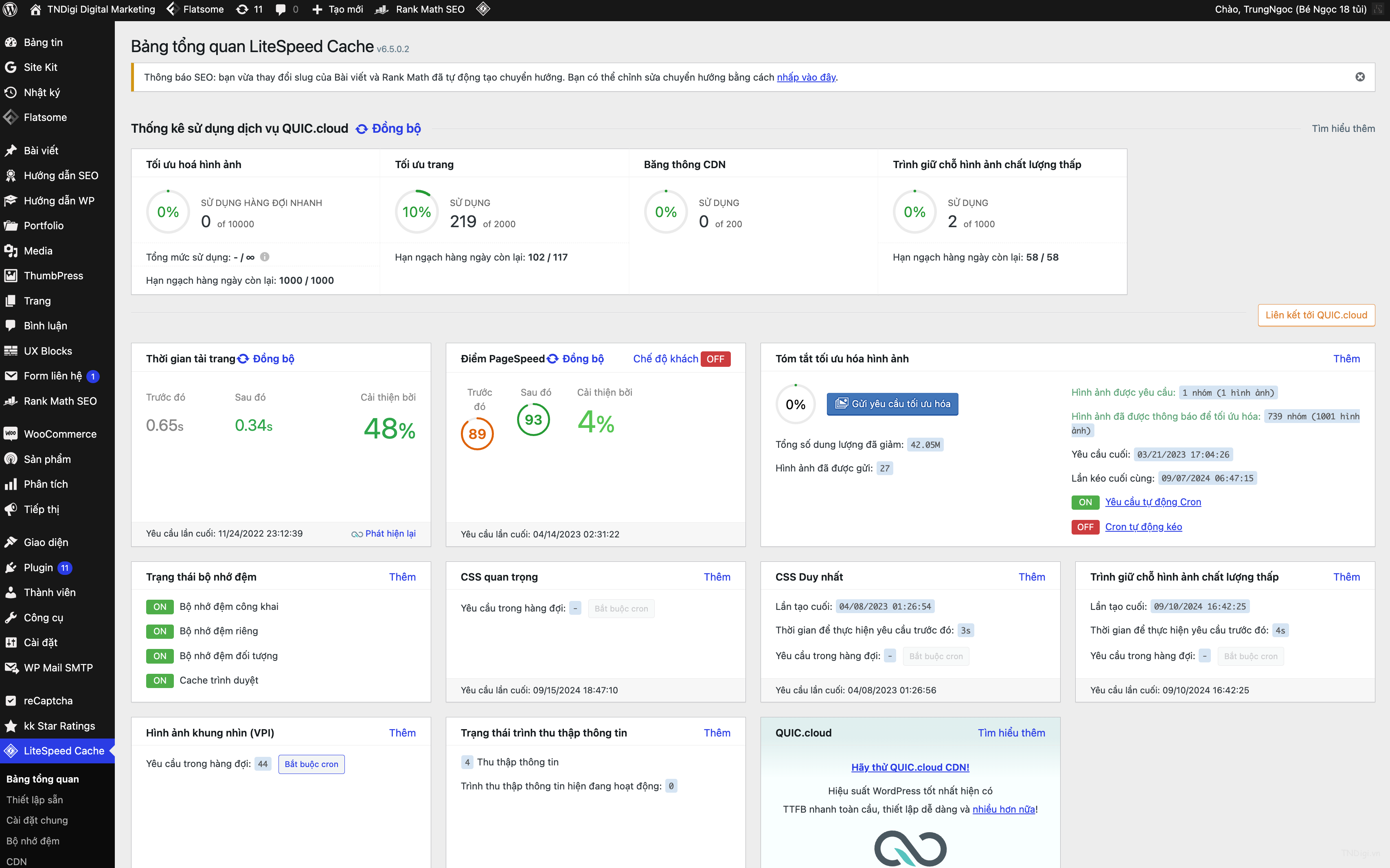 Giao diện wordpress là cực kì trực quan và dễ sử dụng