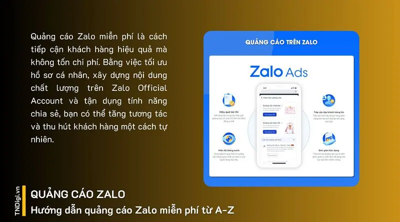 Hướng dẫn quảng cáo Zalo miễn phí từ A-Z