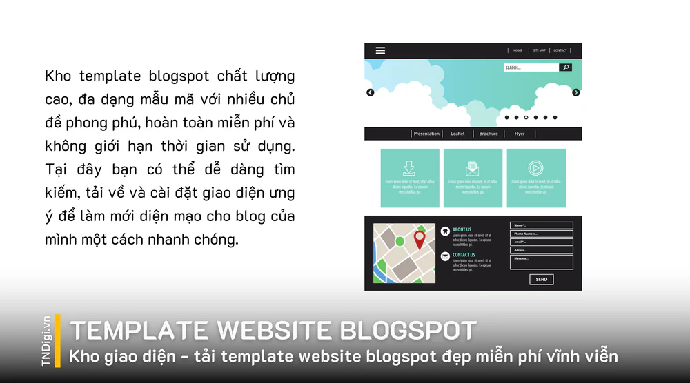 Kho giao diện - tải template website blogspot đẹp miễn phí vĩnh viễn