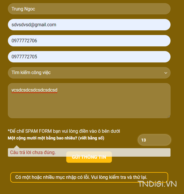 Kiểm tra hiệu quả thực tế