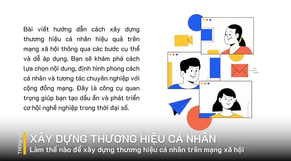 Làm thế nào để xây dựng thương hiệu cá nhân trên mạng xã hội