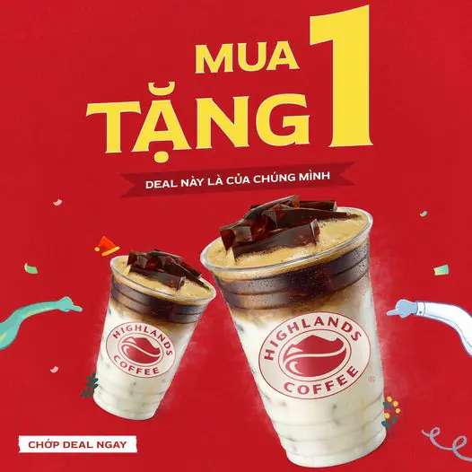 Mẫu content khuyến mãi mua 1 tặng 1