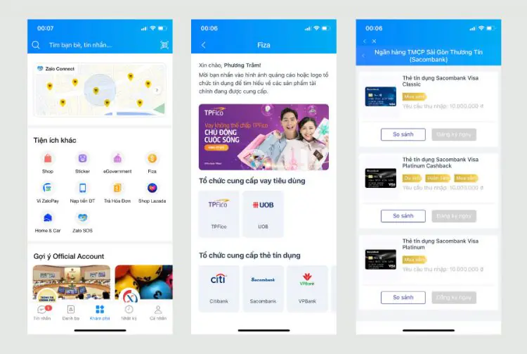 Mini app là những ứng dụng bên trong một App có người dùng lớn