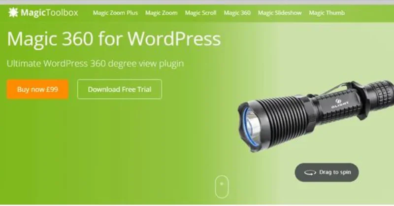 Plugin WordPress 360 độ toàn cảnh Magic 360