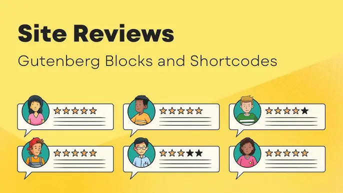 Site Review là một plugin WordPress đánh giá sao hiệu quả, cho phép khách truy cập xếp hạng 1-5 sao cho bài viết