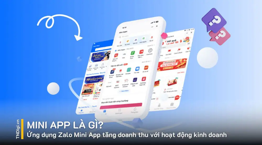 Ứng dụng Zalo Mini App tăng doanh thu với hoạt động kinh doanh
