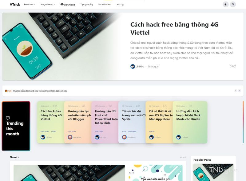 VTrick theme 2023