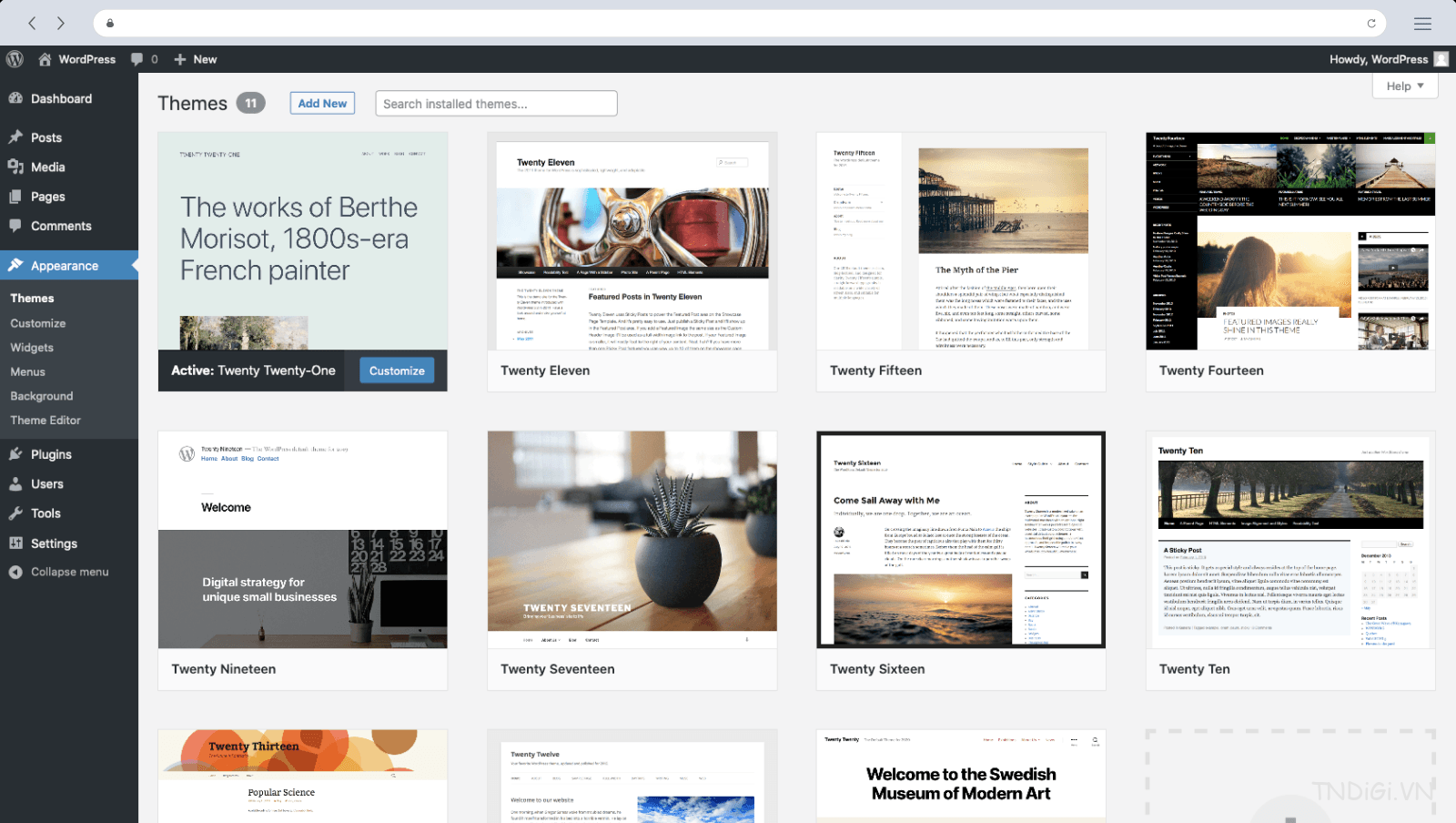 Mozello có thể tạo một website đa ngôn ngữ