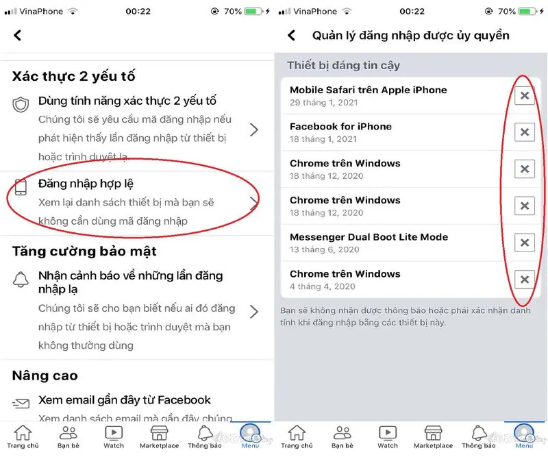 Xác minh tài khoản Facebook bằng điện thoại Bước 3