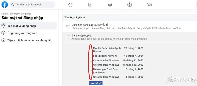 Xác minh tài khoản Facebook trên máy tính