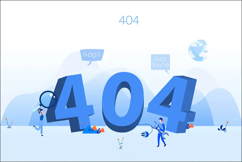 Lỗi 404 cho biết rằng máy chủ web không thể tìm thấy trang hoặc tài nguyên mà bạn đang cố gắng truy cập trên trình duyệt của mình