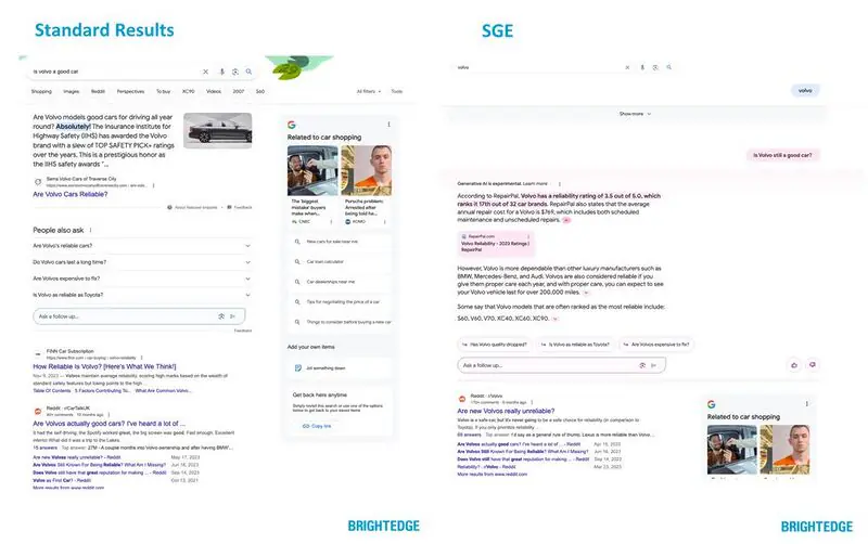 Giao diện tìm kiếm mới của Google