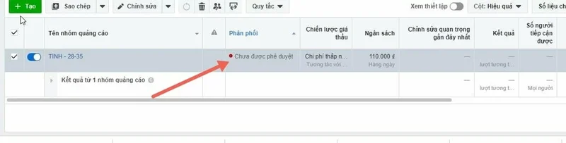 Facebook không phê duyệt quảng cáo của bạn