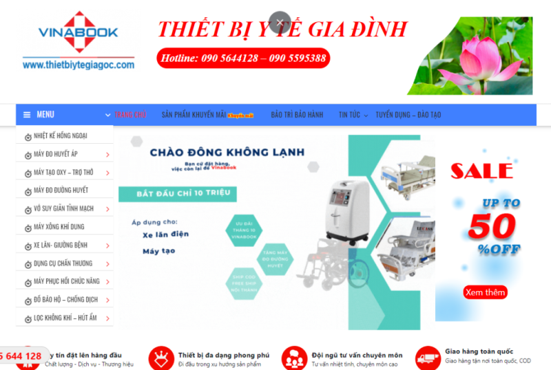 Thiết bị y tế giá gốc